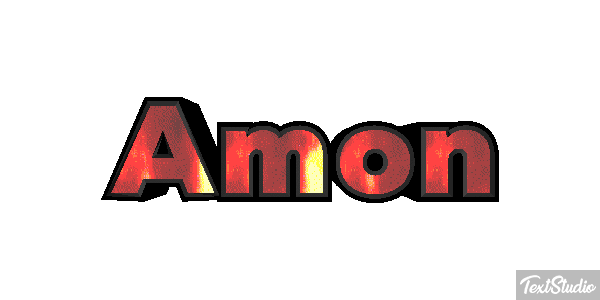 Amon Text effect