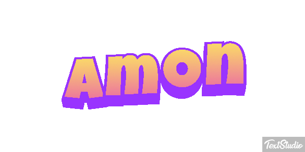 Amon Text effect