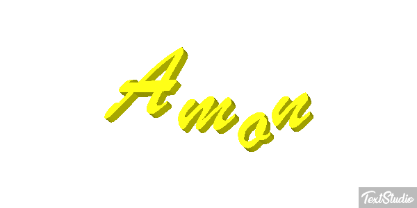 Amon Text effect
