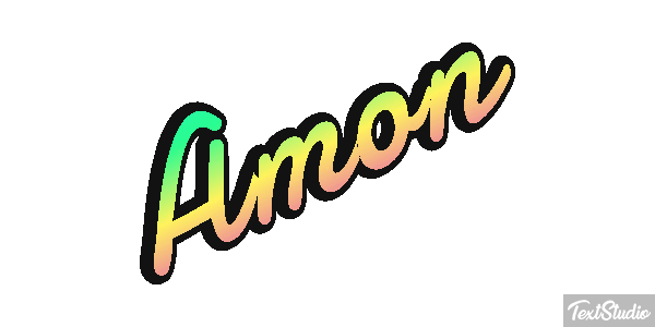 Amon Text effect