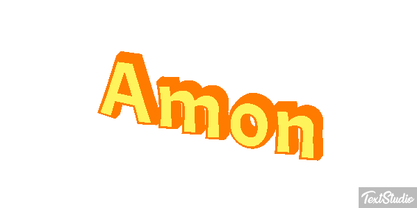 Amon Text effect