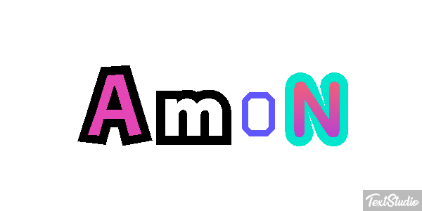 Amon Text effect
