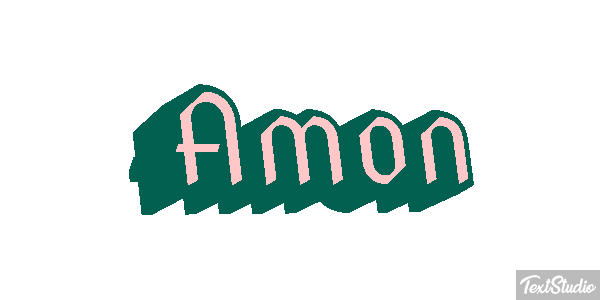 Amon Text effect