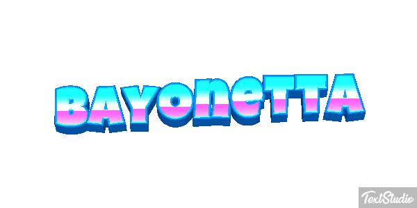 Bayonetta Efecto de texto