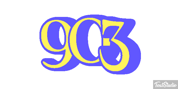 903 Efekt tekstowy