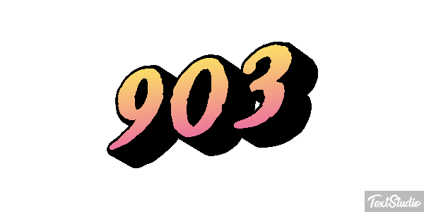 903 Efekt tekstowy