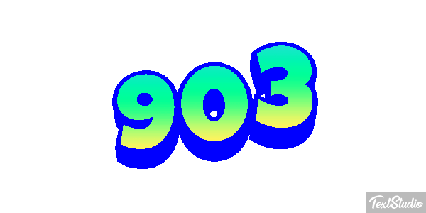 903 Efekt tekstowy