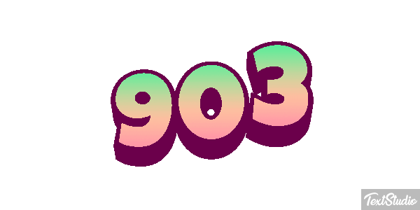 903 Efekt tekstowy