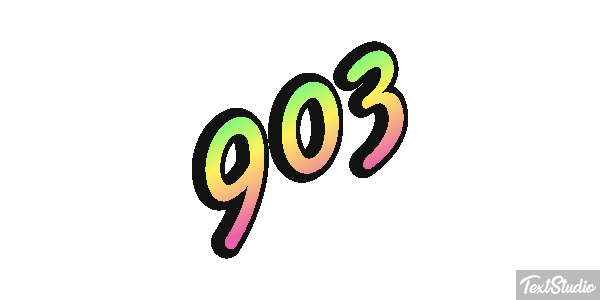 903 Efekt tekstowy