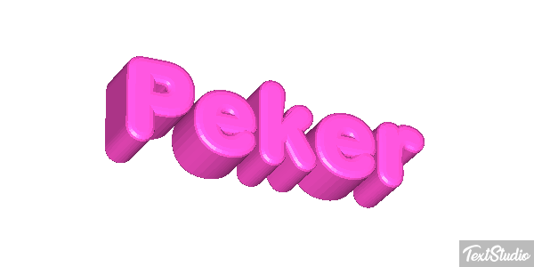 Peker Текстовый эффект