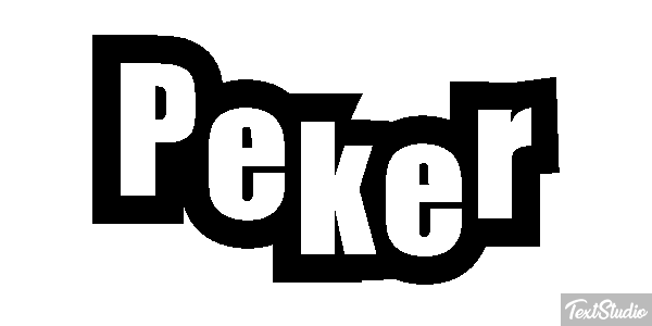 Peker Текстовый эффект
