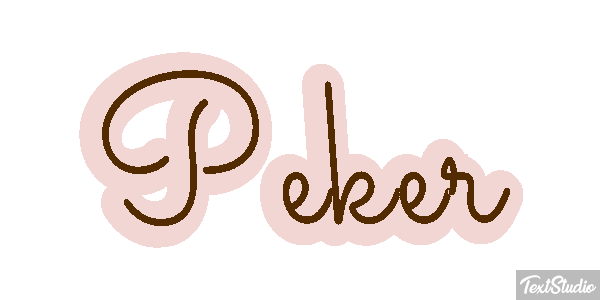 Peker Текстовый эффект