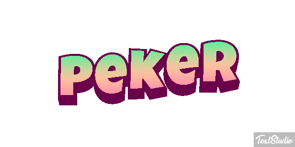 Peker Текстовый эффект