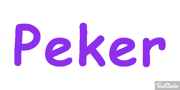 Peker Текстовый эффект