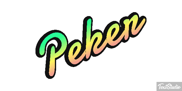Peker Текстовый эффект