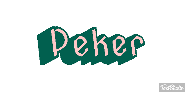 Peker Текстовый эффект