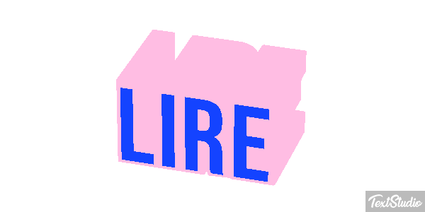Lire Effet de texte