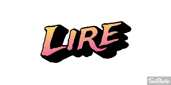 Lire Effet de texte