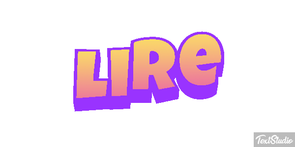 Lire Effet de texte