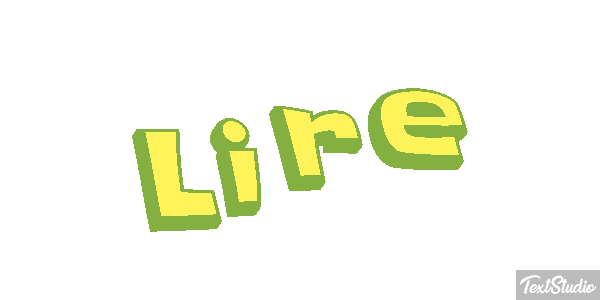 Lire Effet de texte