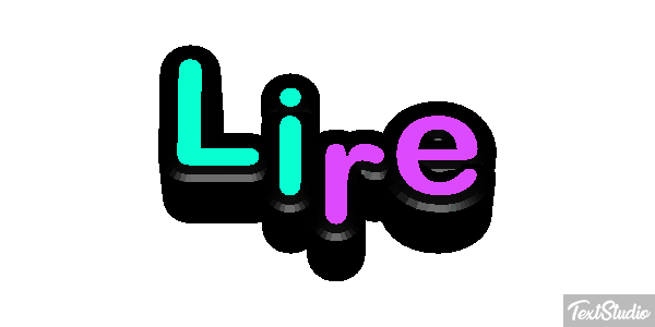 Lire Effet de texte