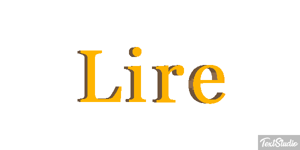 Lire Effet de texte