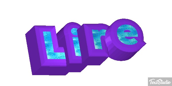 Lire Effet de texte