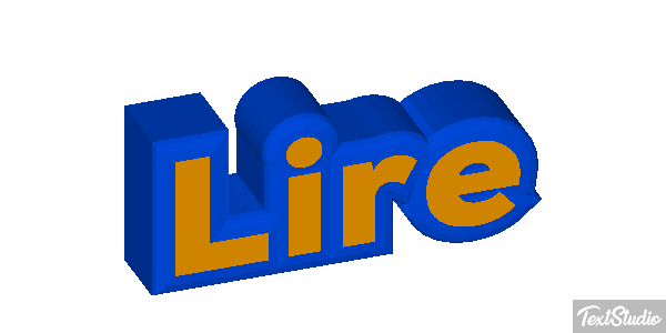 Lire Effet de texte