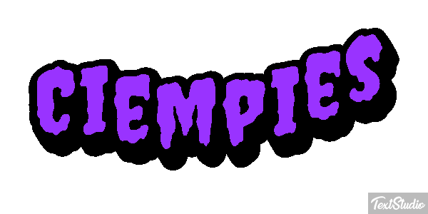 Ciempiés Efecto de texto
