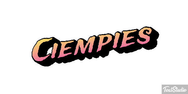 Ciempiés Efecto de texto