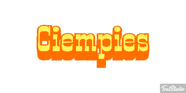 Ciempiés Efecto de texto