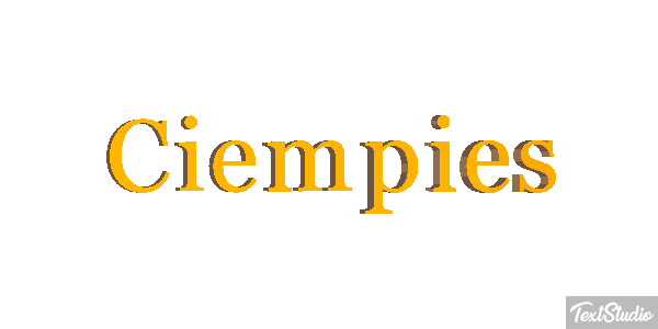 Ciempiés Efecto de texto