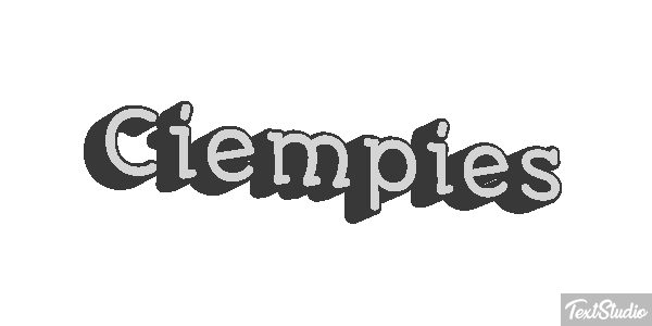 Ciempiés Efecto de texto