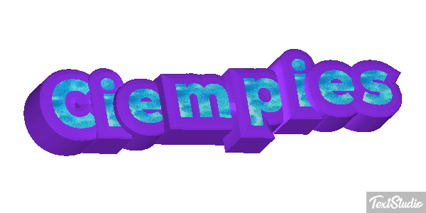 Ciempiés Efecto de texto