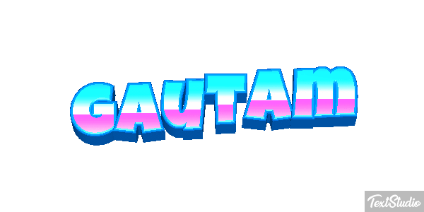 Gautam Texteffekt