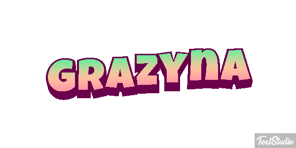 Grażyna Efekt tekstowy