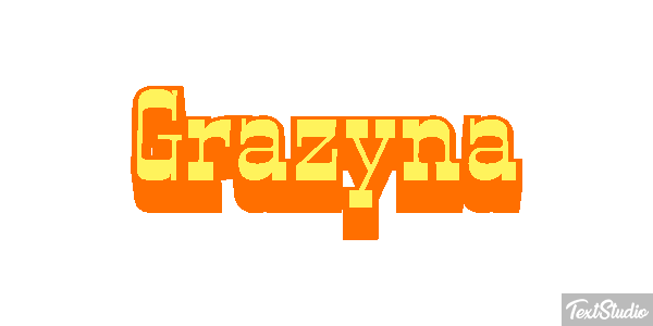 Grażyna Efekt tekstowy