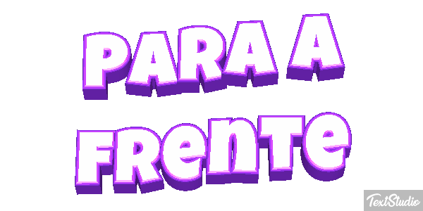 Para a frente Efeito do texto