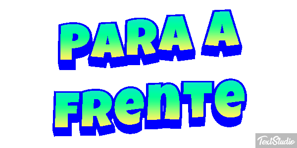 Para a frente Efeito do texto