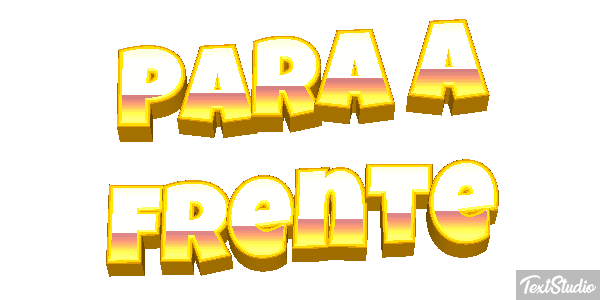 Para a frente Efeito do texto