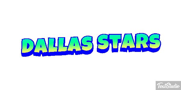 Dallas Stars Metin efekti