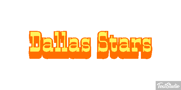 Dallas Stars Metin efekti