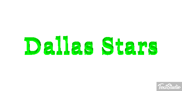 Dallas Stars Metin efekti