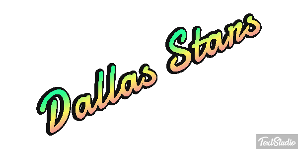 Dallas Stars Metin efekti