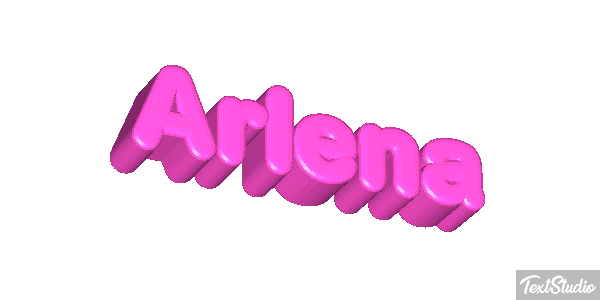 Arlena Text effect