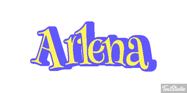 Arlena Text effect