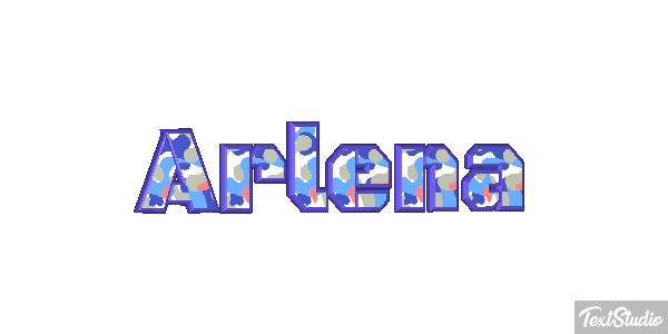 Arlena Text effect