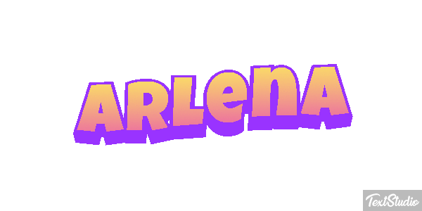 Arlena Text effect