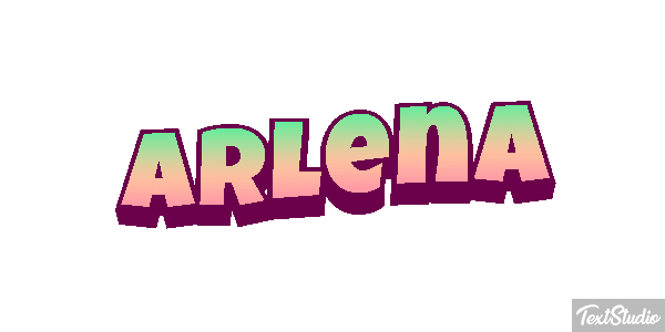 Arlena Text effect