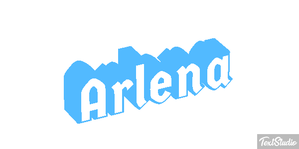 Arlena Text effect